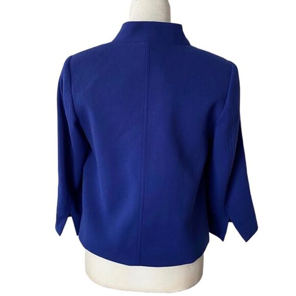 Kate Hill Blue Swing Jacket Petite - Picture 2 of 16